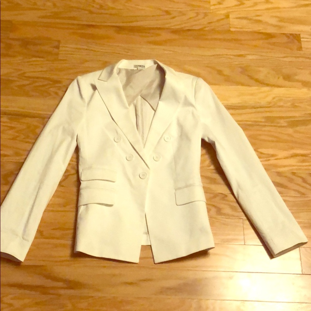Express White Blazer